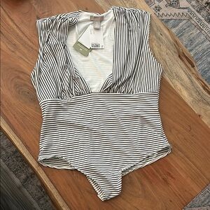 H&M Striped Black and White Kids One Piece